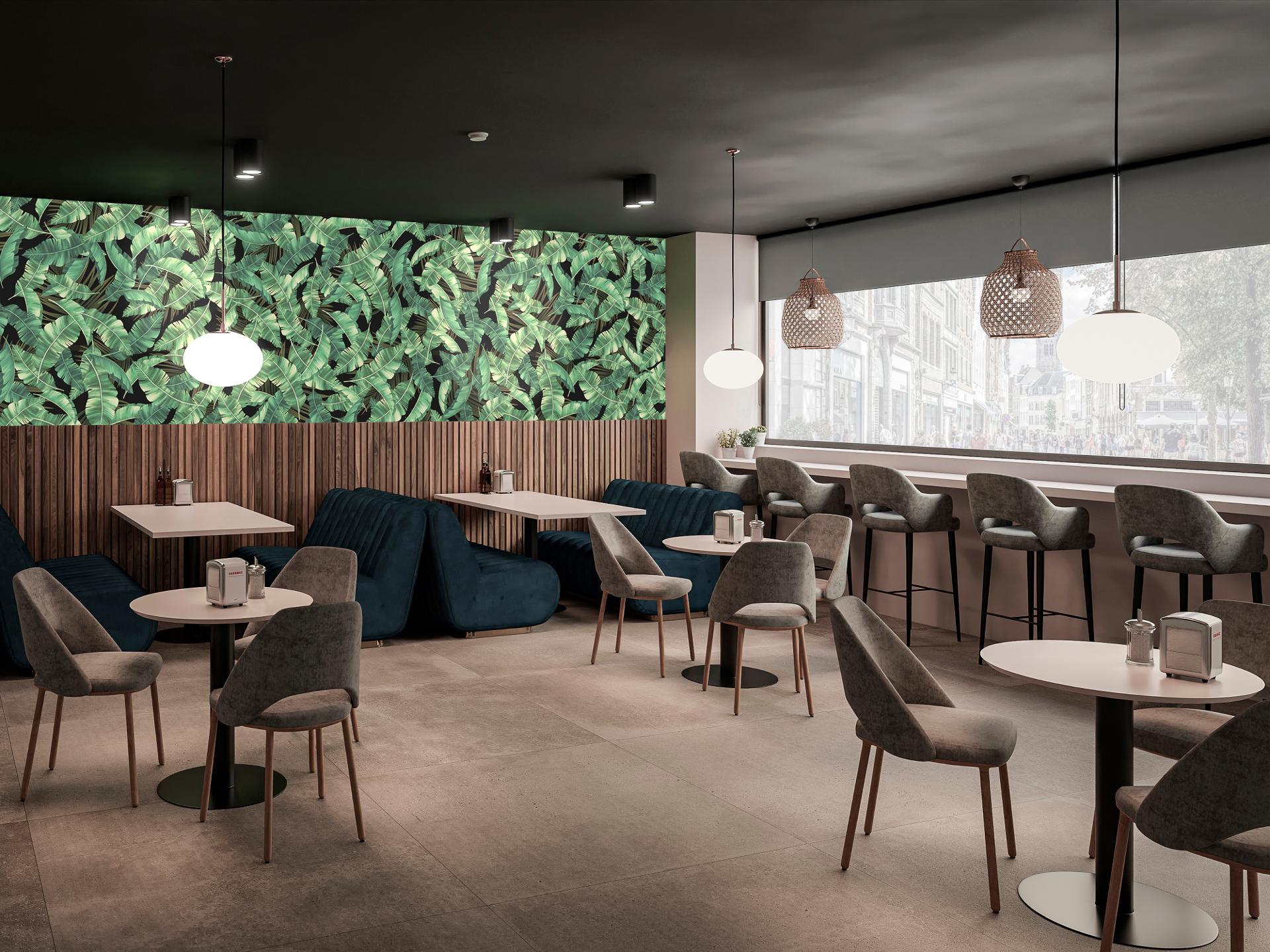 Panel Alluslate Amazonic Green Matt B - Amazonic - PORCELANOSA Grupo