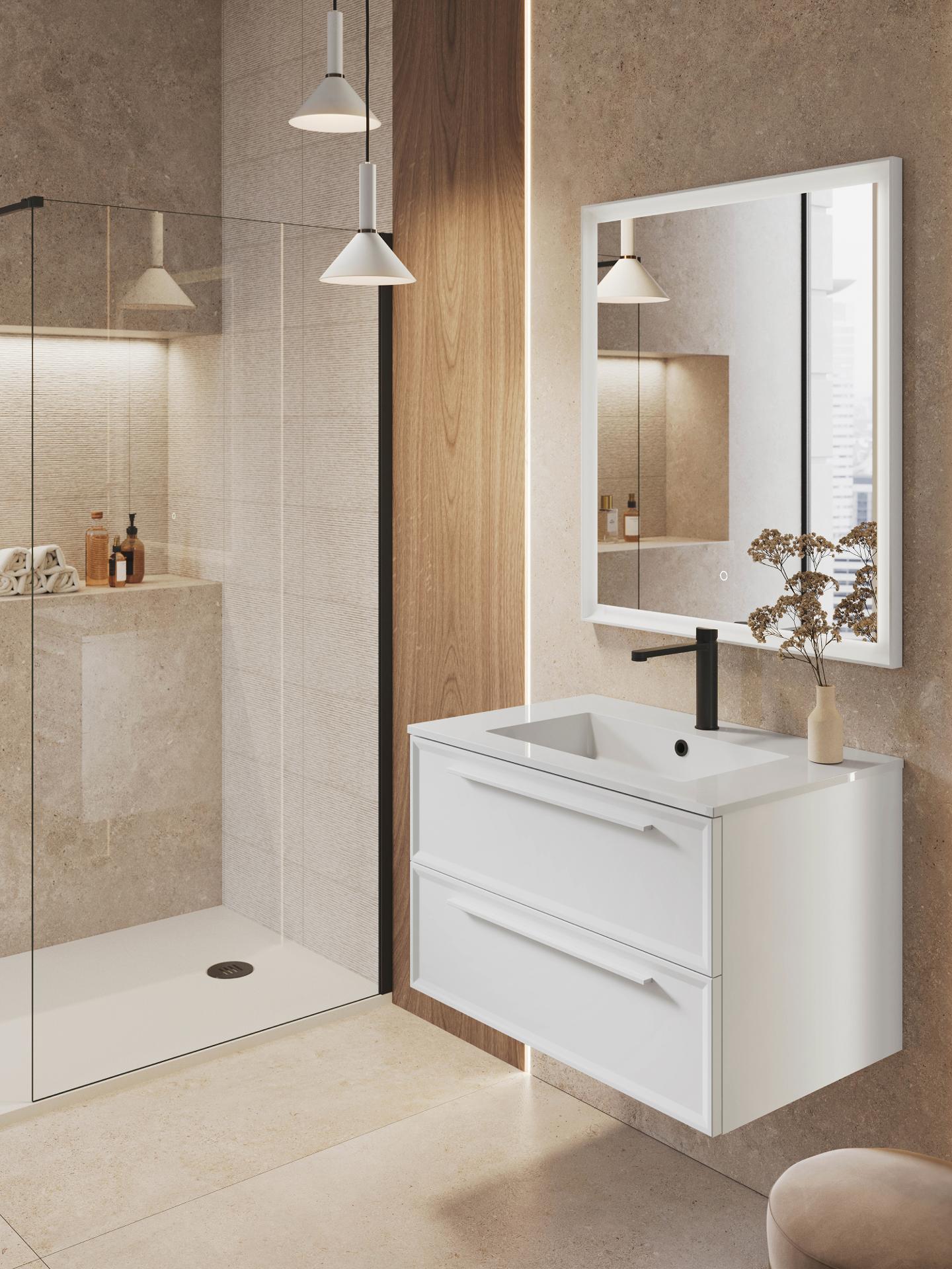 Java 1 Negro Mate/transparente Frame Systemglass - Java 1 - PORCELANOSA ...