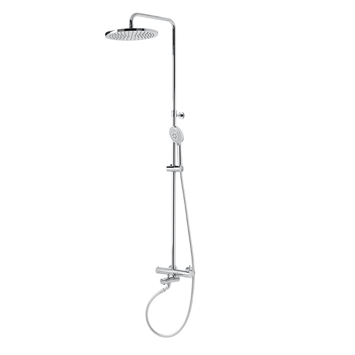 COLUMNA TEC ROUND MIX MONOMANDO CROMO