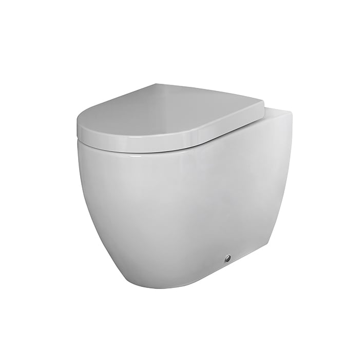 INODORO SALIDA ORIENTABLE ARQUITECT RIMLESS BACK TO WALL BLANCO