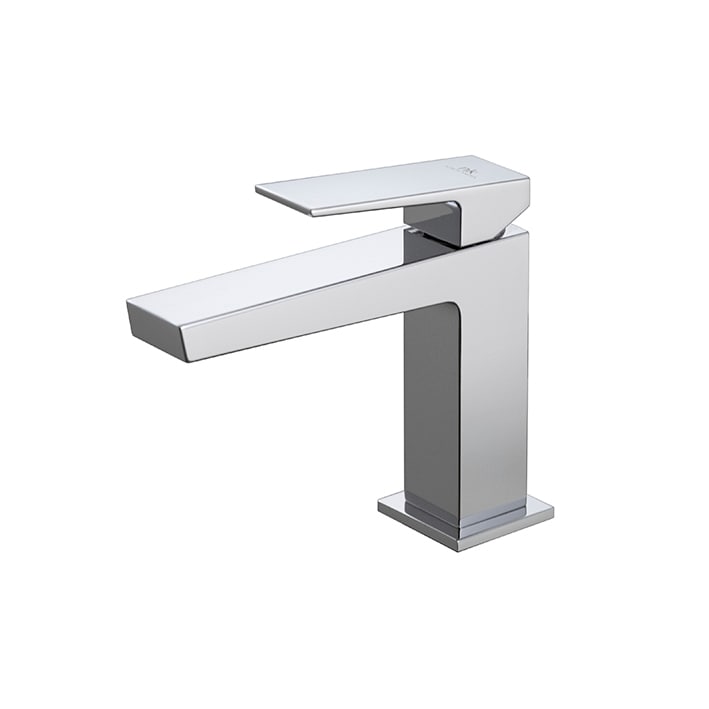 MONOMANDO LAVABO SQUARE CON VACIADOR CROMO