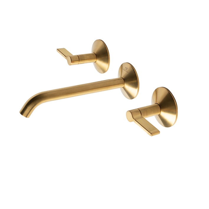 BATERIA LIGNAGE LUXE LAVABO ENCASTRE 3P ORO CEPILLADO