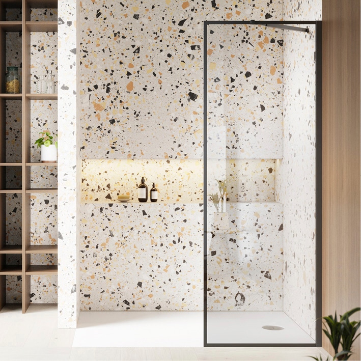 Java 1 Negro Mate/transparente Frame Systemglass - Java 1 - PORCELANOSA ...