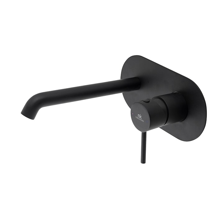 MONOMANDO RONDO N ENCASTRE LAVABO PARTE EXTERNA NEGRO