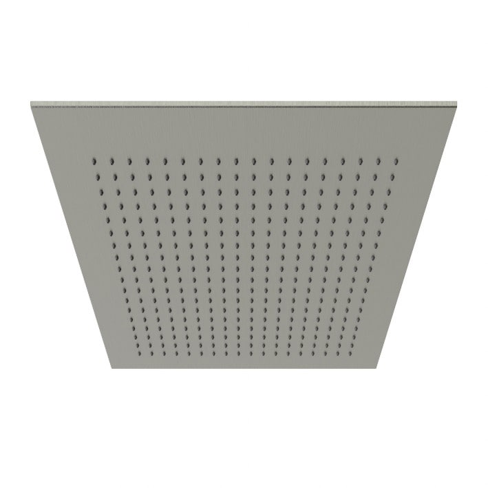 ROCIADOR NEPTUNE SLIM SQUARE TITANIO CEPILLADO