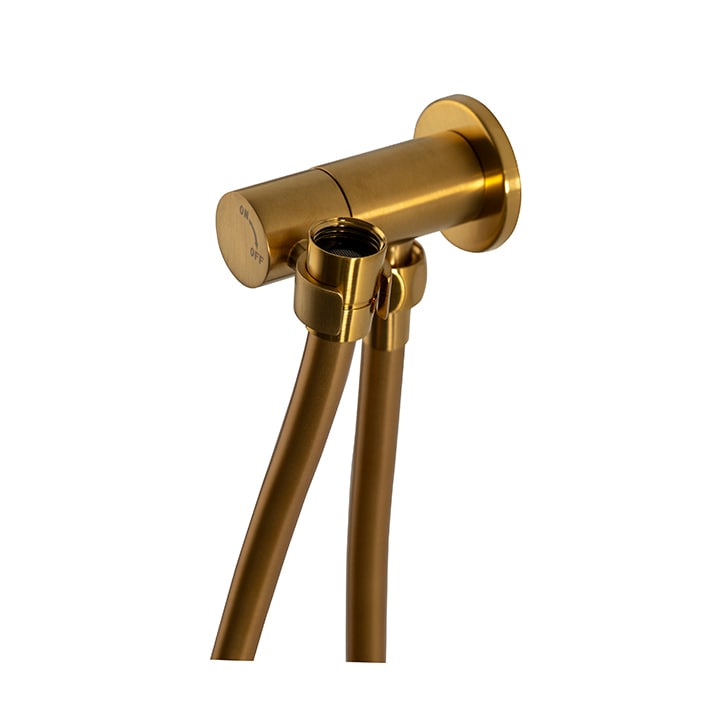 MONOMANDO CON SOPORTE+FLEXIBLE DUCHETA SANITARIA 1 AGUJERO 