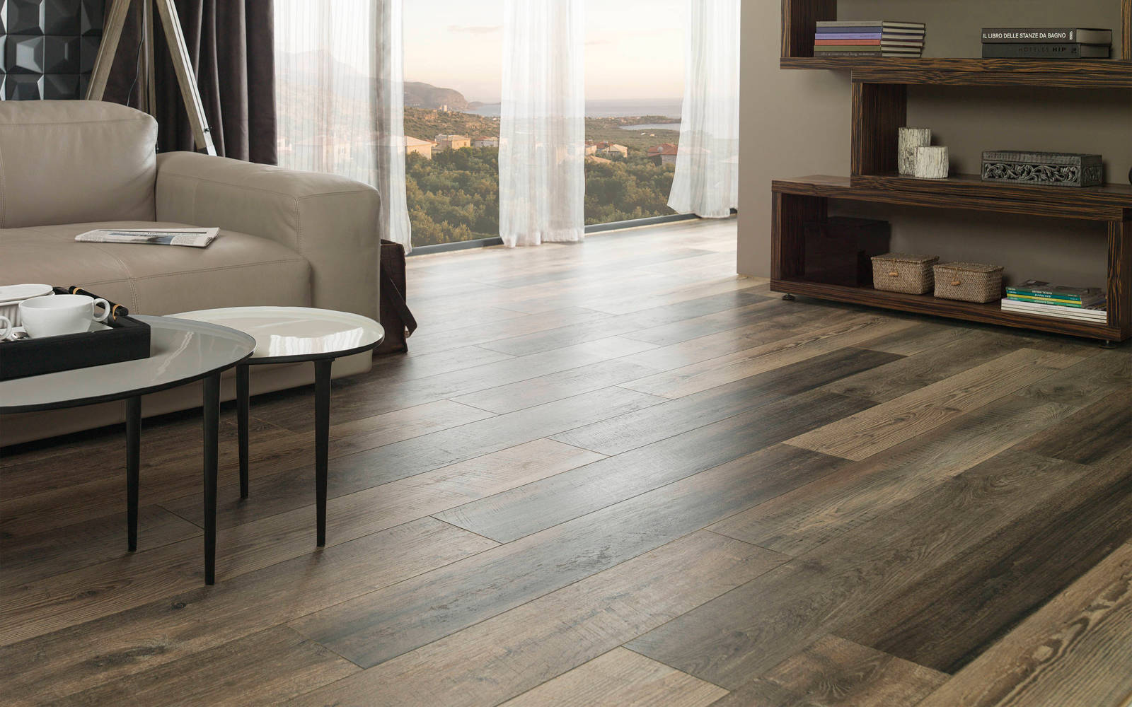 Laminate flooring Genuine 1L Sonoran 19 cm x 125,7 cm x 0,8 cm - Porcelanosa
