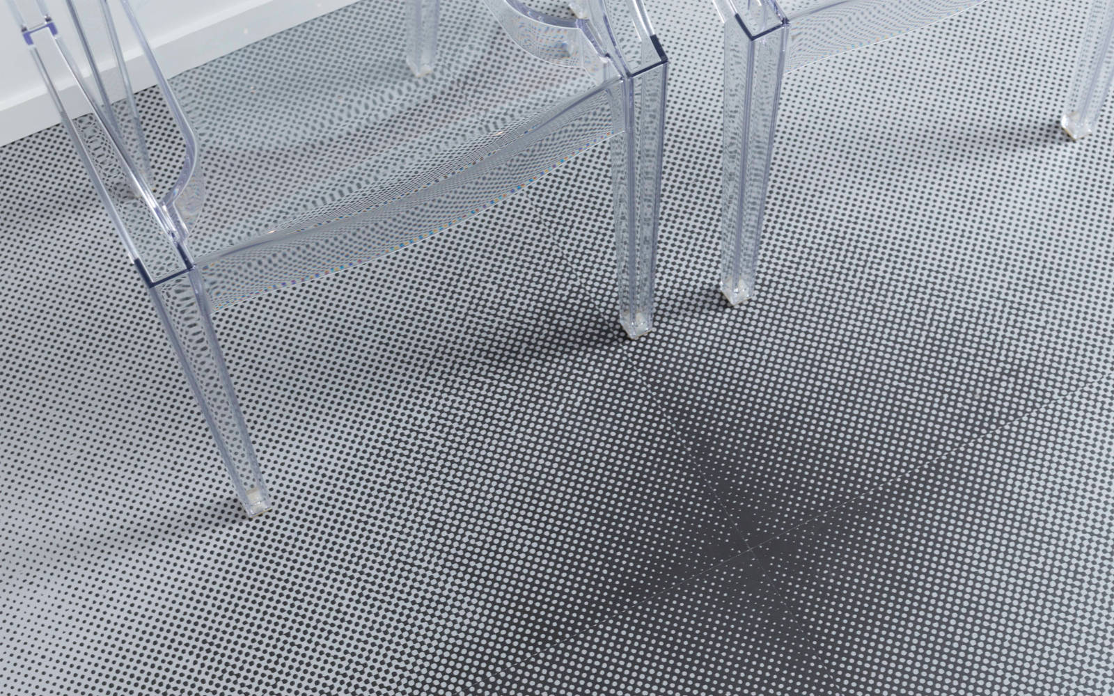 乙烯基地板 Linkfloor Art Deco Dots Dark 91,4 cm x 91,4 cm - Porcelanosa