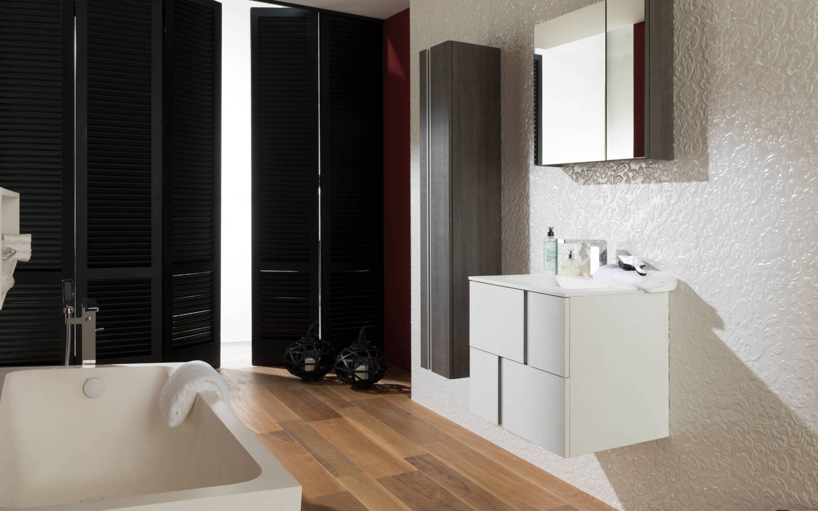 Mobilier salles de bains Travat Blanco - Porcelanosa