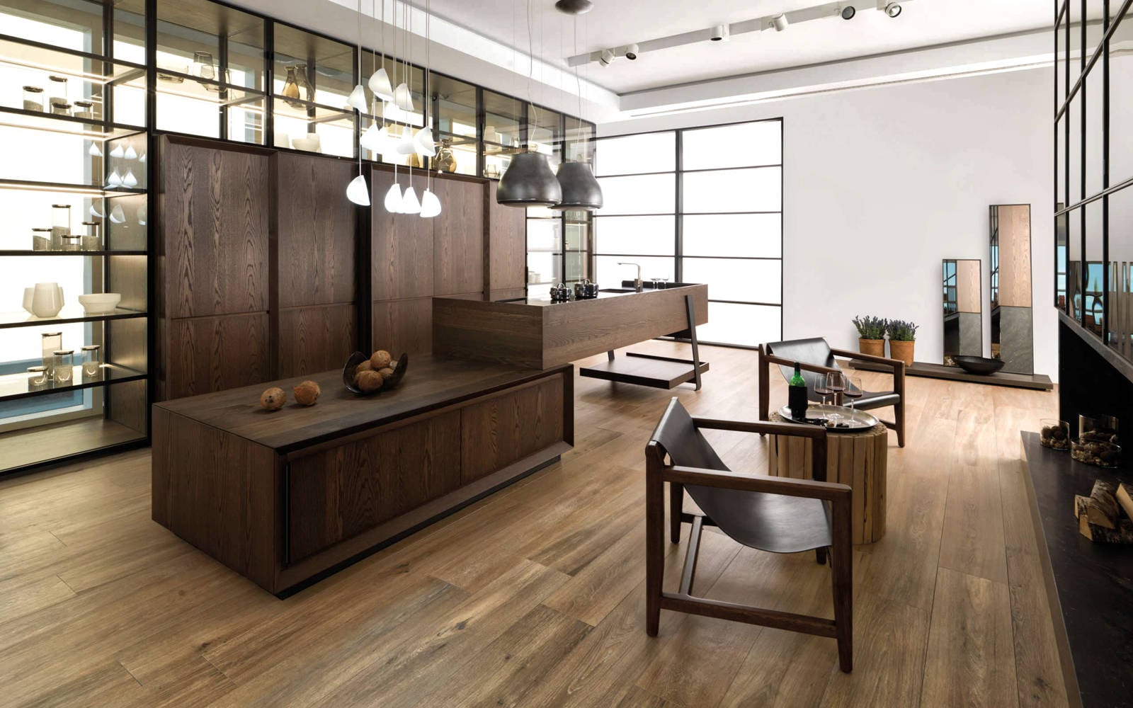 Mobiliario de cocina Trotter Bieder · E6.90 Roble Cobre - Porcelanosa