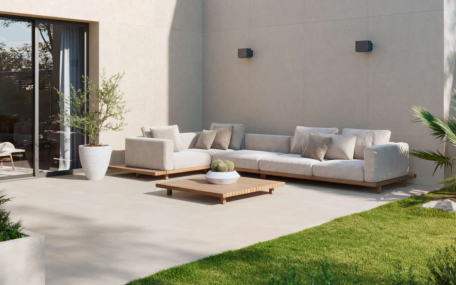 Revestimento XLight Bottega Caliza 120 cm x 270 cm - Porcelanosa
