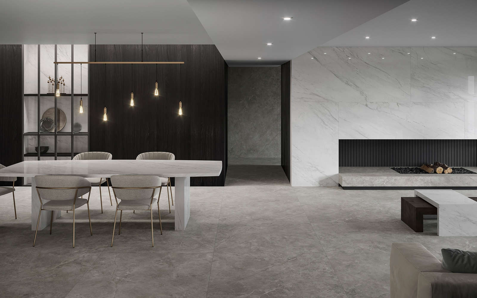 Pavimento XLight Fiori di Bosco 120 cm x 120 cm - Porcelanosa
