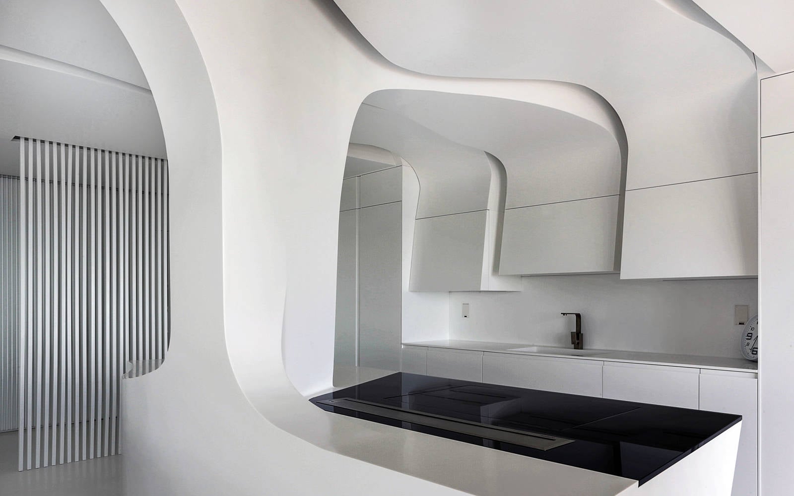 Top da cucina KRION® 1100 Snow White  - Porcelanosa