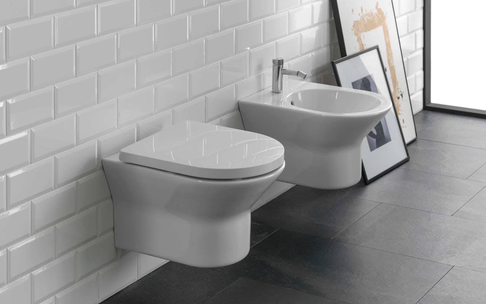 Sanitari Inodoro y bidé suspendidos Tono - Porcelanosa