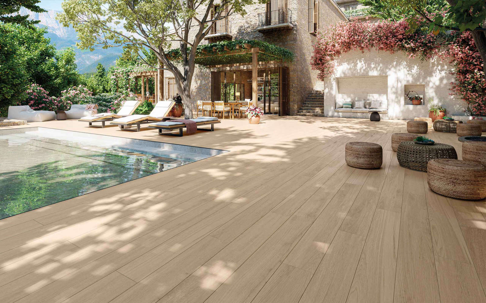 PAR-KER® напольное покрытие Nobu Arce 19,3x180 cm - Porcelanosa