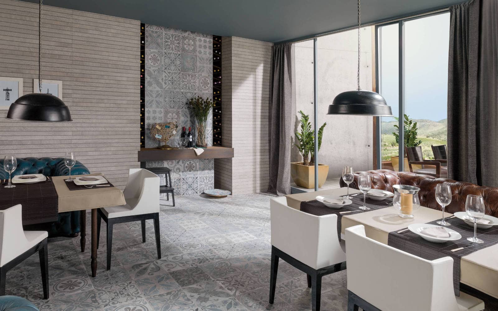 STON-KER®陶瓷瓷砖 Antique Silver 59,6 cm x 59,6 cm - Porcelanosa
