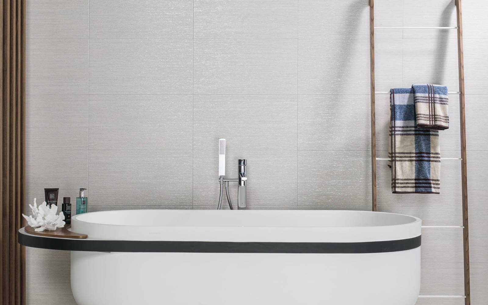 Keramische Wandfliesen Japan Blanco 31,6 cm x 59,2 cm - Porcelanosa