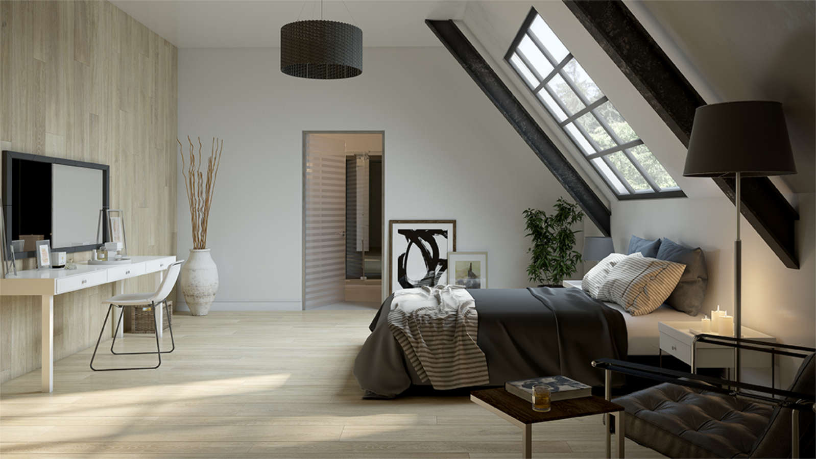 PAR-KER® напольное покрытие Tanzania Natural 25 cm x 150 cm - Porcelanosa