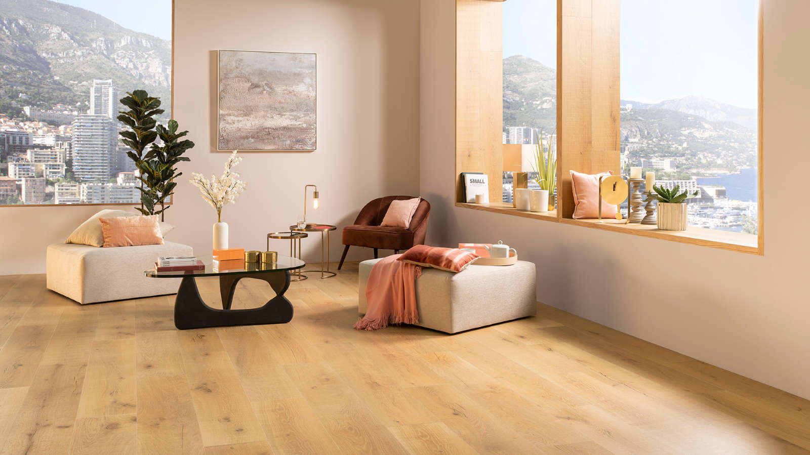 PAR-KER® напольное покрытие Vancouver Honey 25 cm x 150 cm - Porcelanosa