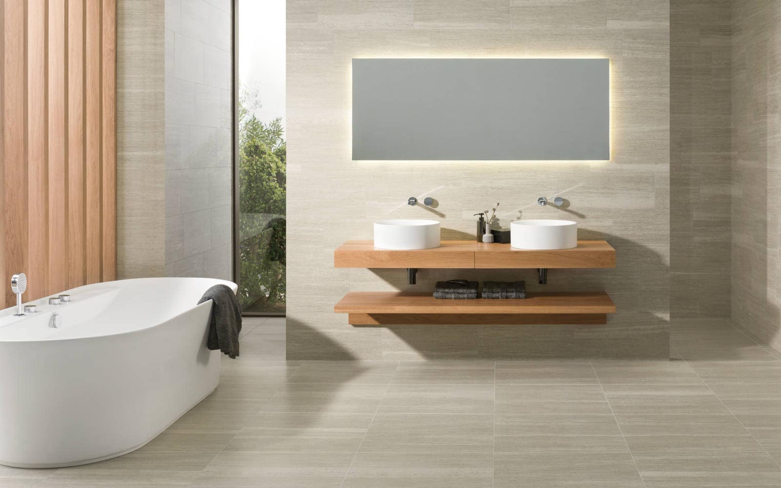 Lavabi Tono D40 cm KRION® - Porcelanosa