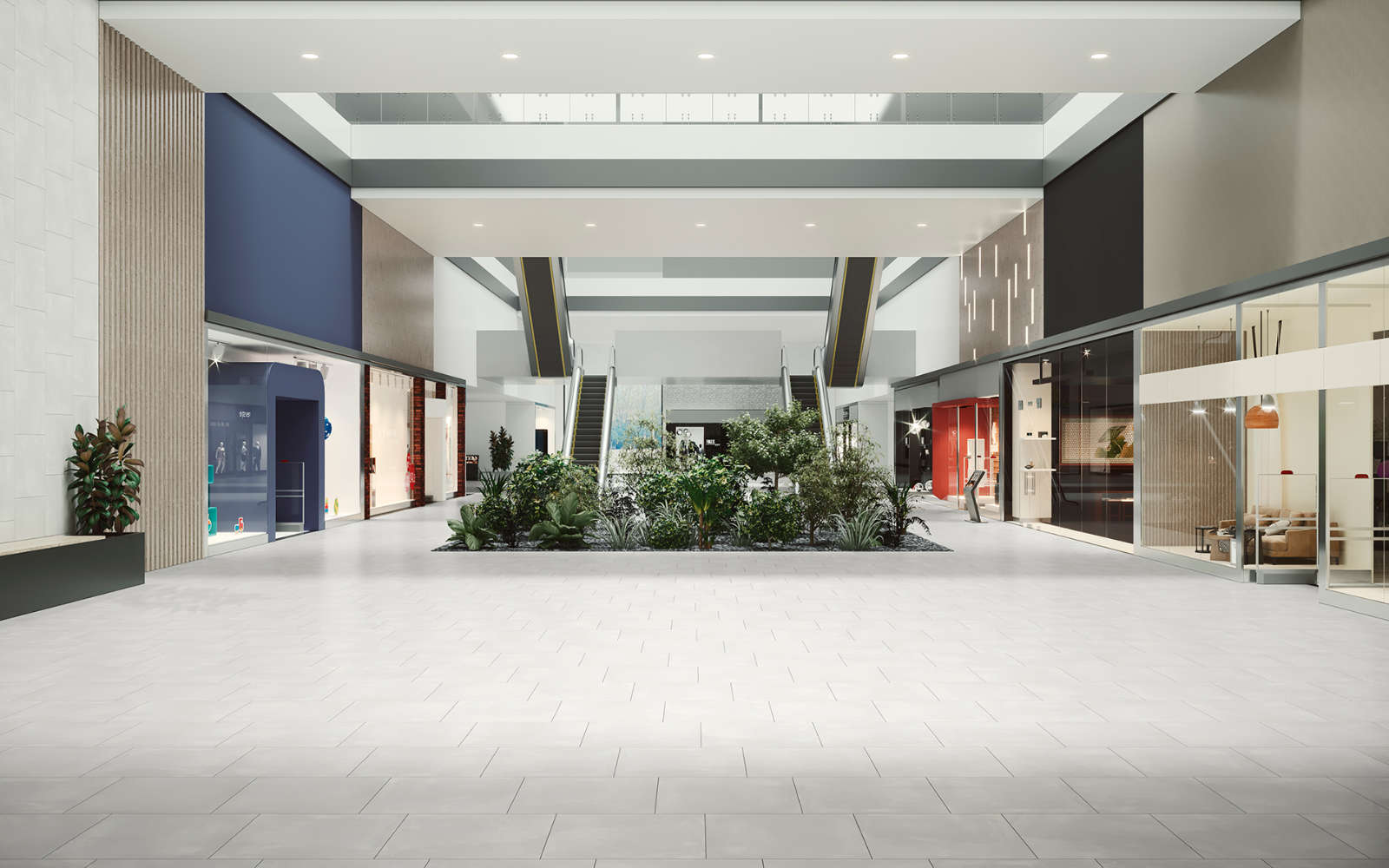 Piso porcelanato técnico Core White 59,6 cm x 59,6 cm - Porcelanosa
