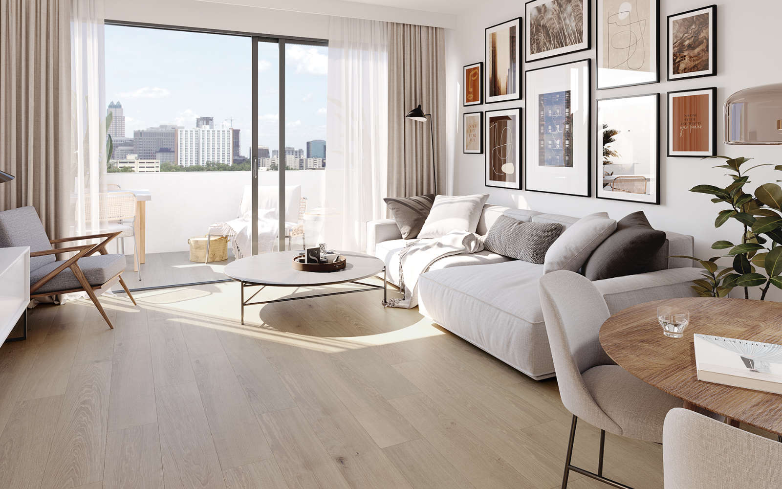 PAR-KER® напольное покрытие Bremen Nut 19,3 cm x 120 cm - Porcelanosa