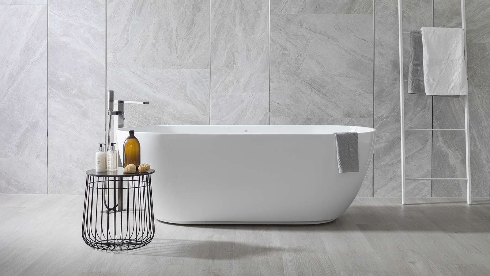 PAR-KER® напольное покрытие Tanzania Silver 25 cm x 150 cm - Porcelanosa