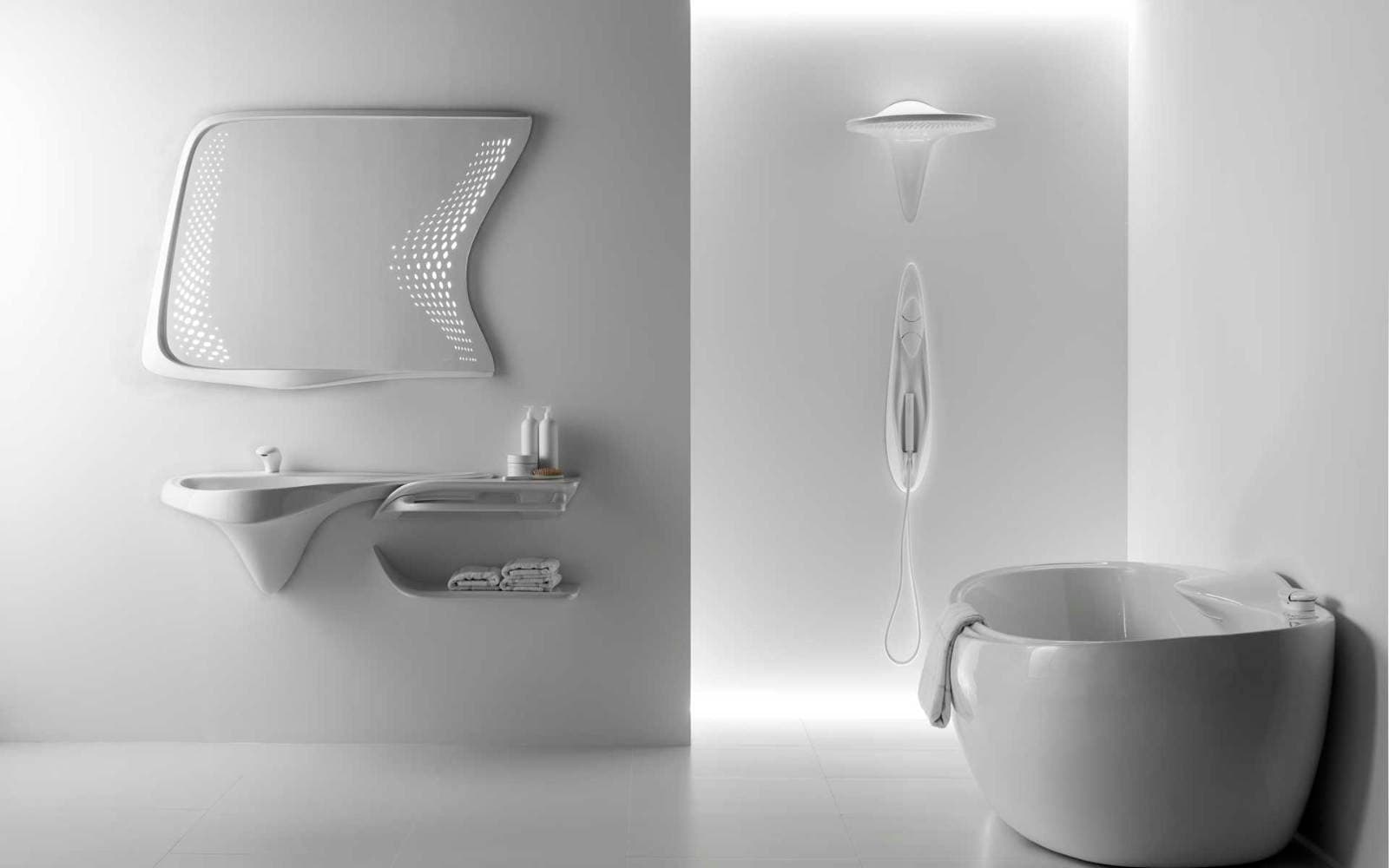 אמבטיה Bañera freestanding Vitae - Porcelanosa