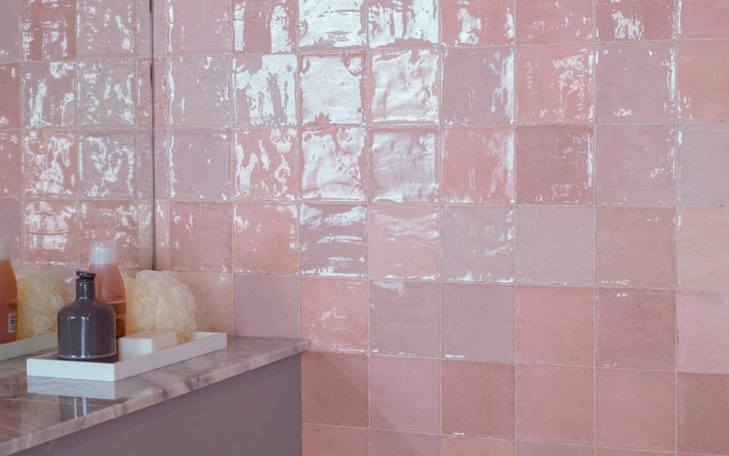 Mur : carrelage en céramique Ibiza Concrete Gloss 10 cm x 40 cm - Porcelanosa