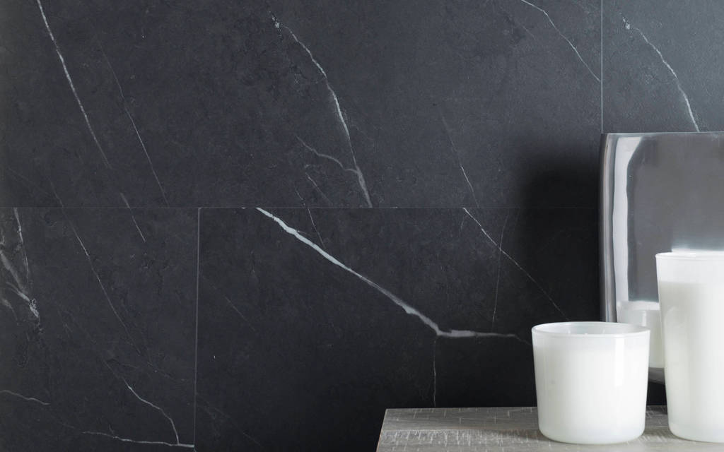 Dalles vinyle Linkfloor Rock White 45 cm x 90 cm x 0,55 cm - Porcelanosa