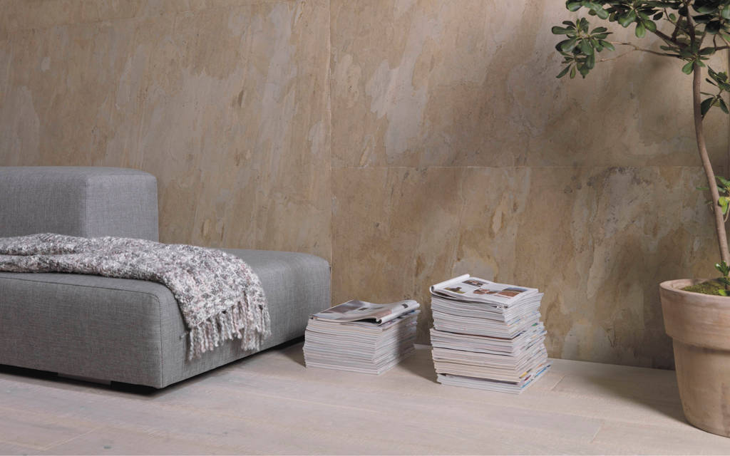 Revestimiento piedra natural Airslate Kashmir 250 cm x 120 cm x 0,2-0,4 cm - Porcelanosa