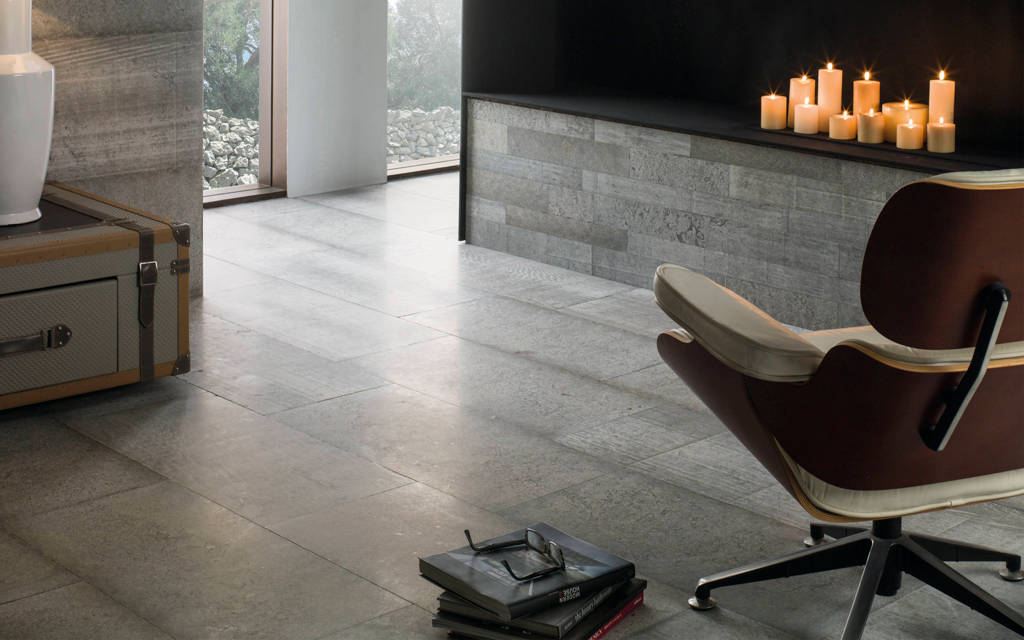 Sol : Mosaïque Air Hexagon Black 27,2 cm x 30,4 cm x 0,6 cm - Porcelanosa