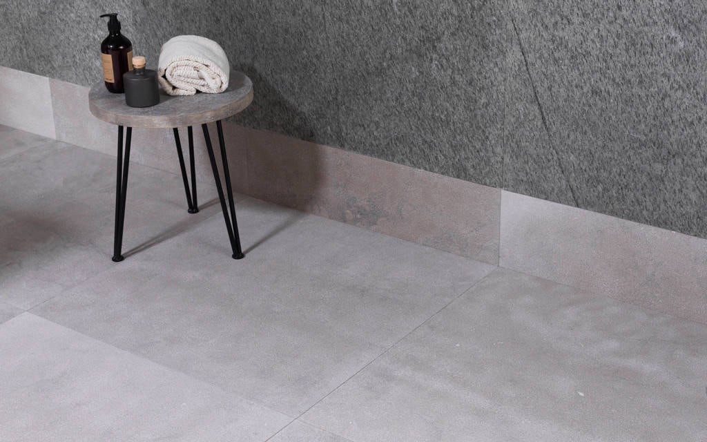 Sol : Mosaïque Air Hexagon Black 27,2 cm x 30,4 cm x 0,6 cm - Porcelanosa