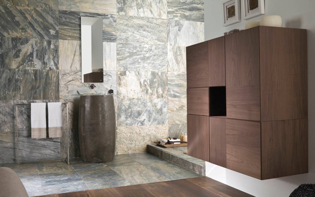 Rivestimenti in pietra naturale Globe Stick Mix Nepal Shannan 10 cm x 40 cm x 2 cm - Porcelanosa