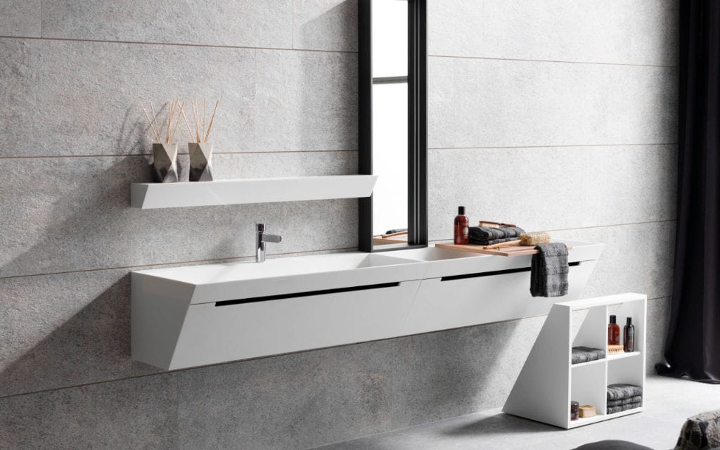 Modern Bathroom Furniture, Porcelanosa Vanity Basins