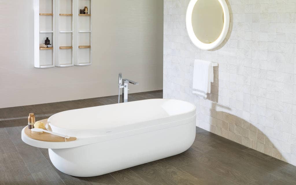 אמבטיה Ras 170 cm x 80 cm KRION® - Porcelanosa