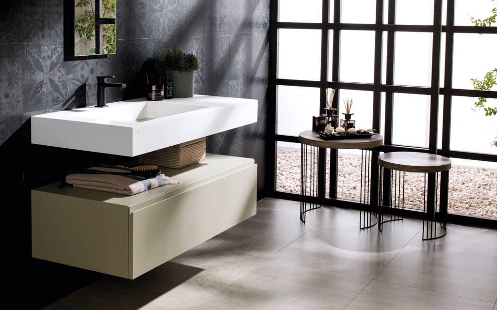 Lavabi Lavabo suspendido seno izquierda Vitae - Porcelanosa