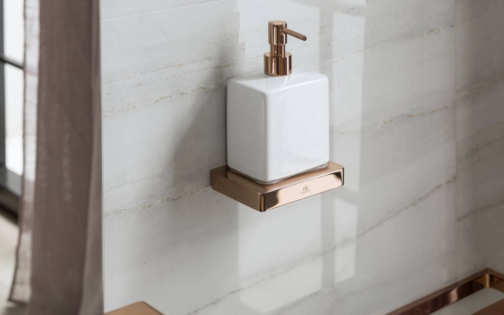 Bathroom accessories Balda Bandeja L Habana Dark 21,5 cm x 37 cm x 1,4 cm - Porcelanosa