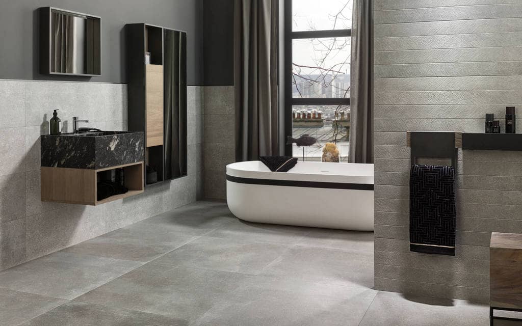 Piso porcelanato técnico Core Sand Nature 80 cm x 80 cm - Porcelanosa