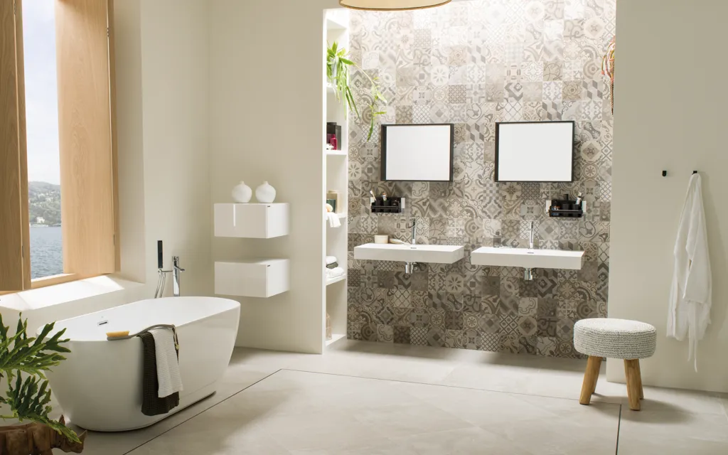 Carreaux de mur - Aspect hydraulique - Porcelanosa