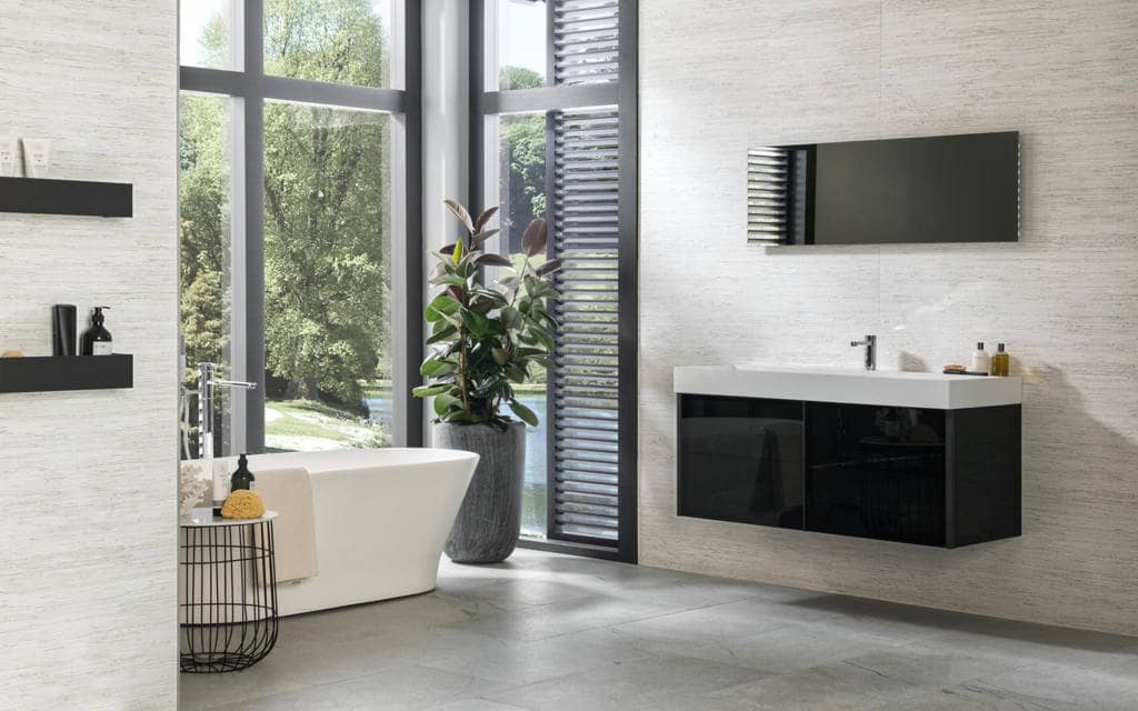 Vinylverkleidung Linkfloor Contract Grey 123,5 cm x 30,5 cm x 0,62 cm - Porcelanosa