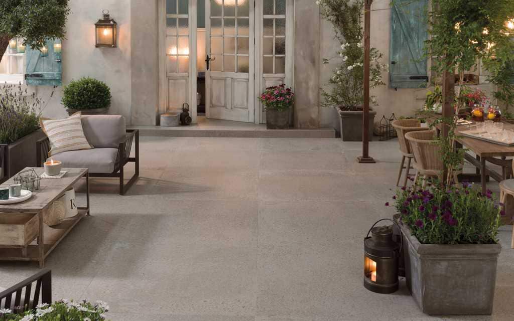 Piso porcelânico técnico Core Sand Nature 80 cm x 80 cm - Porcelanosa