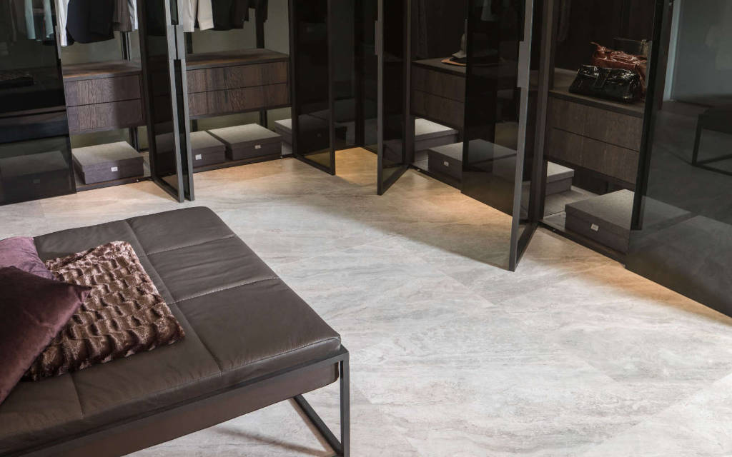 STON-KER® 도자기 그레이 포장도로 Aston Acero Multiformato - Porcelanosa