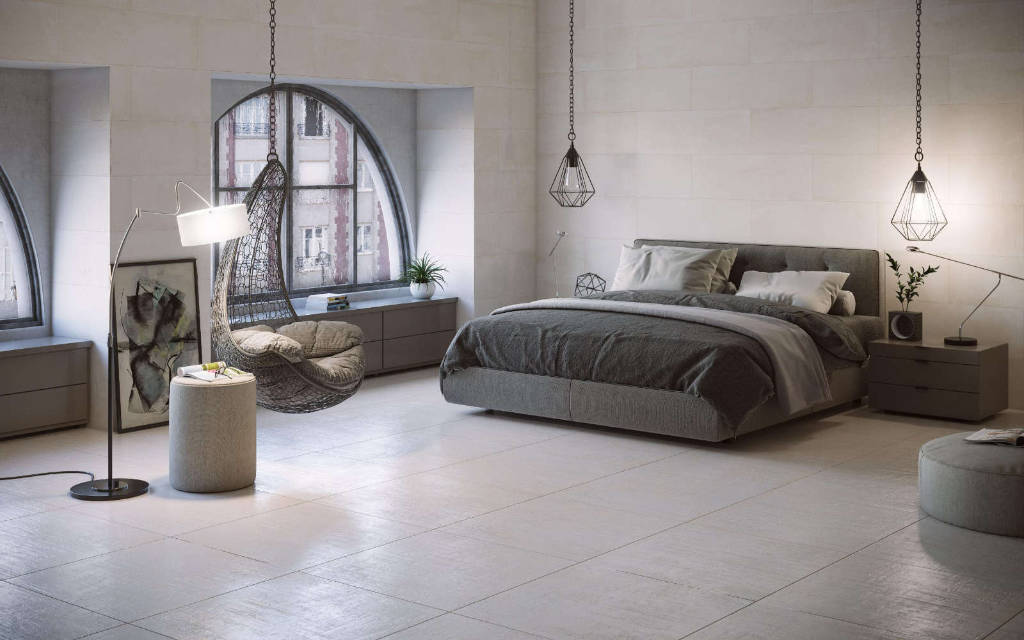 Piso porcelanato técnico Core Sand Nature 80 cm x 80 cm - Porcelanosa
