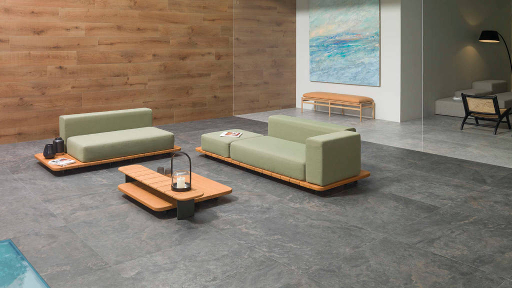 세라믹기술 포장도로 Loft Grey 120 cm x 120 cm - Porcelanosa