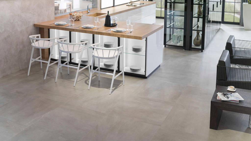 Piso porcelanato técnico Core Sand Nature 80 cm x 80 cm - Porcelanosa