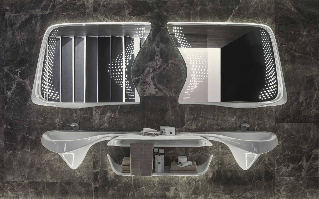 Lavabi Lavabo suspendido seno izquierda Vitae - Porcelanosa