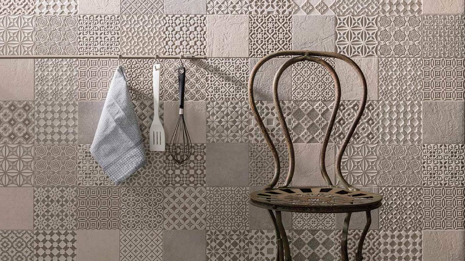 Porcelanosa brings the charm of hydraulic tiles back