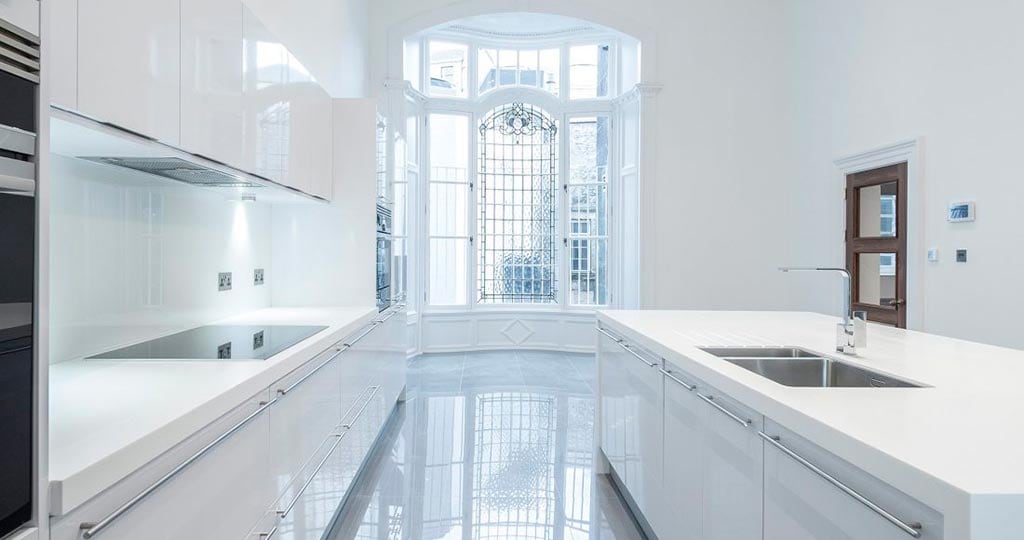 PORCELANOSA Group Projects: amid modernity and classicism  at 6 Park Terrace, Glasgow