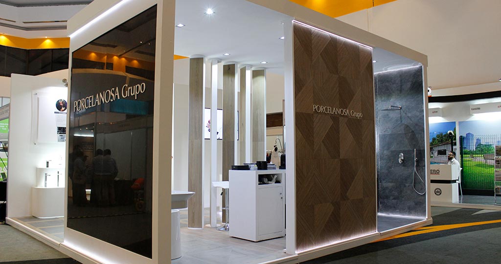 PORCELANOSA Grupo expone en ExpHotel Cancún su versatilidad para el sector contract